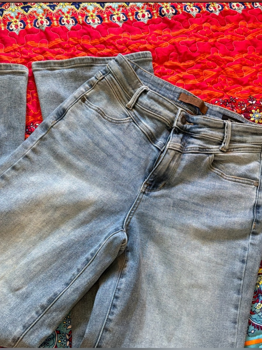 Judy Blue Retro Wide Leg Jeans